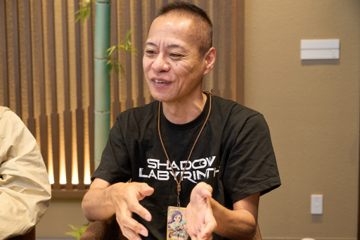 ���������꡼ No.010�Υ���ͥ������ / �Υ��󥿥ӥ塼�ϥ������ʥѥå��ޥ�����������Shadow Labyrinth�ס���������߽Ф����Τϡ��������ѥå��ޥ�פ���³�����ֿͤ����Ρȥʥॳ���ɤ��ä�