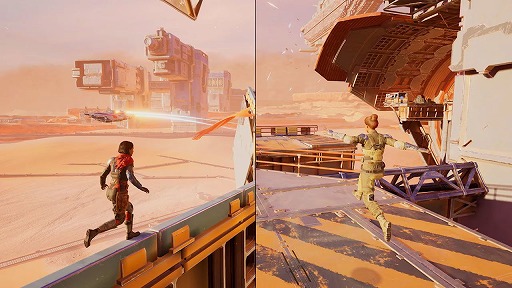 画像ギャラリー No.002のサムネイル画像 / SFとファンタジーの世界を行き来するアクションADV「スプリット・フィクション」発売。分割画面で展開する2人専用タイトル