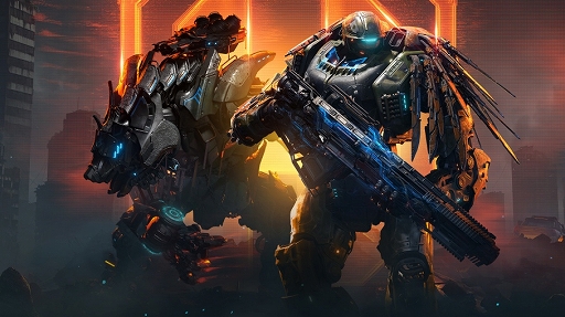 ���������꡼ No.001�Υ���ͥ������ / �������PvPvE���塼������Steel Hunters�פΥ١����ƥ��Ȥ������������ȡ��Хȥ��������æ�Х��塼�������Ȥ߹�碌�����ܥץ쥤̵��������