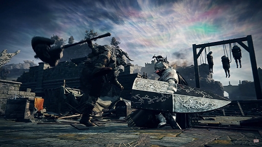 画像ギャラリー No.003のサムネイル画像 / 「ELDEN RING NIGHTREIGN」,プレイアブルキャラ“Raider”のトレイラーを公開。強靭な肉体で巨大な石板を出現させる豪快なキャラクター