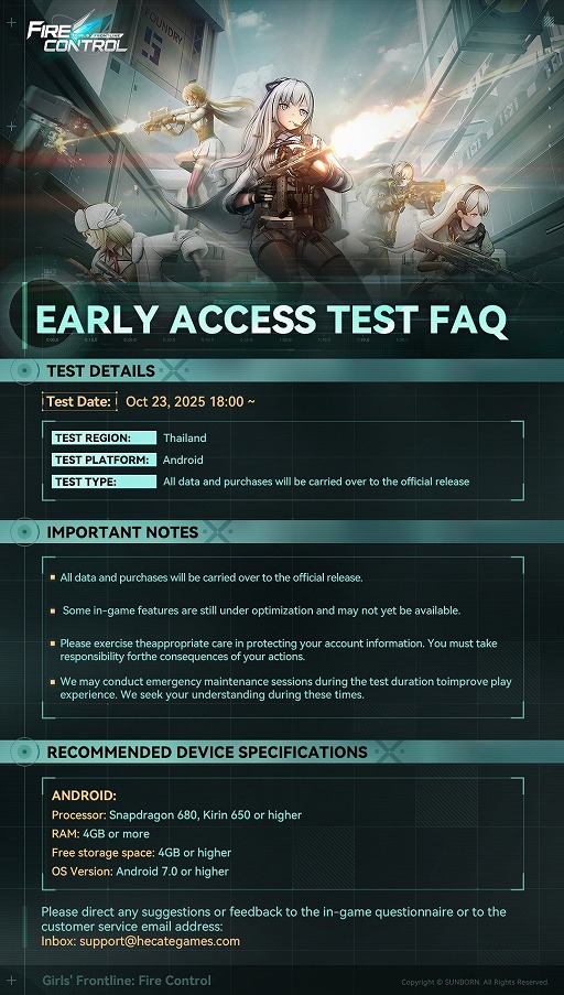 ꡼ No.009Υͥ / ֥ɥեפοMOBA塼Girls' Frontline: Fire ControlסǤΥȥ쥤顼饵ӥŸ