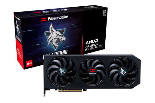 画像ギャラリー No.005のサムネイル画像 / PowerColorから「Radeon RX 9070 XT」「Radeon RX 9070」搭載カードが発売に。すべてクロックアップモデルで揃える