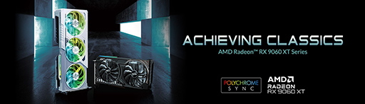 画像ギャラリー No.001のサムネイル画像 / Radeon RX 9060 XT搭載グラフィックスカード計4製品がASRockから発売に。16GBモデルで税込6万円台半ばから