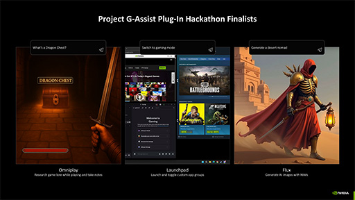 ꡼ No.012Υͥ / ޡAIȡG-AssistפAI饯ѡACEפʤɡNVIDIAΥAIѤκǿưgamescom