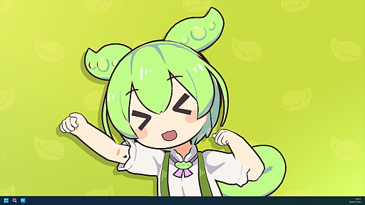 画像ギャラリー No.002のサムネイル画像 / 「Desktop Mate」,DLC「ずんだもん」をSteamで配信開始。坂本アヒル氏の監修のもと,新規制作した3Dモデルとボイス機能が楽しめる