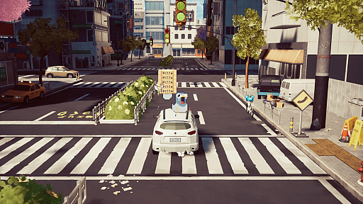 画像ギャラリー No.010のサムネイル画像 / ジャンプアクション「グーグーピザ：ピザを宇宙ステーションに配達するって？店長、それはちょっと無理じゃないですか！？」，Steamで本日配信