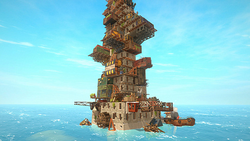 画像ギャラリー No.005のサムネイル画像 / 物理演算ベースの海上都市建設シム「All Will Fall」（邦題：崩壊都市），4月3日のリリースが決定