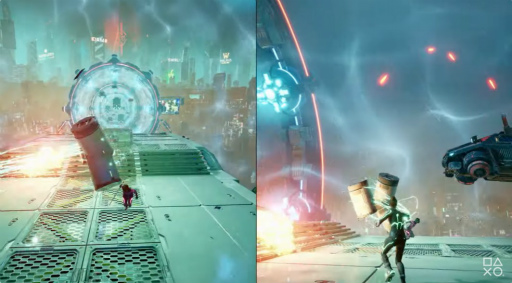 画像ギャラリー No.004のサムネイル画像 / 分割画面で展開する協力型アクションアドベンチャー「スプリット・フィクション」,最新映像を公開