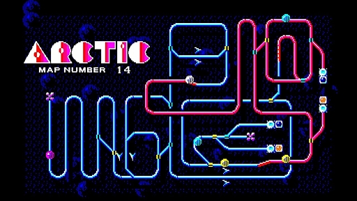 画像ギャラリー No.002のサムネイル画像 / レールの上を移動するボールをポイントを切り替えながら所定の位置まで導く。アクションパズル「アークティック」がEGGコンソールで登場