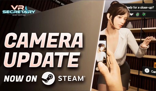 画像ギャラリー No.002のサムネイル画像 / 美人秘書と2人きり無料VRゲーム「VR Secretary: Ailey Edition」,スマホを片手に写真撮影できる新機能を追加