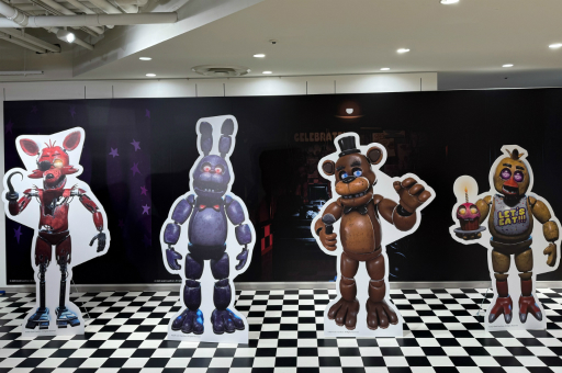 画像ギャラリー No.002のサムネイル画像 / 「Five Nights at Freddy's」のポップアップストアが東京と大阪で開催に。たくさんのグッズと,フレディたちの等身大POPがお出迎え!