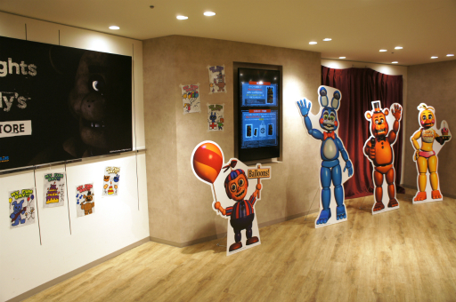 画像ギャラリー No.003のサムネイル画像 / 「Five Nights at Freddy's」のポップアップストアが東京と大阪で開催に。たくさんのグッズと,フレディたちの等身大POPがお出迎え!
