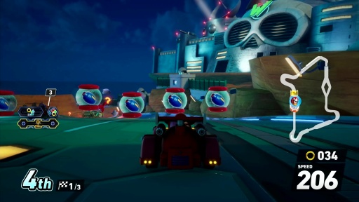 画像ギャラリー No.015のサムネイル画像 / ［プレイレポ］「ソニックレーシング クロスワールド」に青きヒーロー，ロックマン参戦。新しいアイテムとコースをひっさげ，ブルースと共に駆け抜ける
