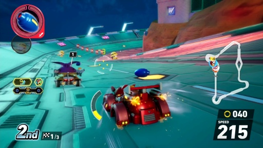 画像ギャラリー No.016のサムネイル画像 / ［プレイレポ］「ソニックレーシング クロスワールド」に青きヒーロー，ロックマン参戦。新しいアイテムとコースをひっさげ，ブルースと共に駆け抜ける