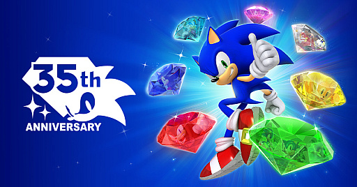 画像ギャラリー No.001のサムネイル画像 / 「ソニック」シリーズ35周年を記念した各種イベント,最新映像の情報が解禁。サンリオとのコラボグッズも販売