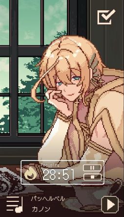 画像ギャラリー No.002のサムネイル画像 / クラシック音楽を擬人化したキャラクターと一緒の作業時間。PC版「アヴェ・クラシック」，2月に配信決定