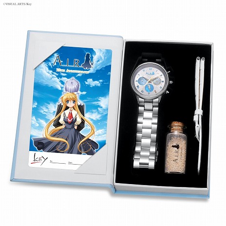 画像ギャラリー No.020のサムネイル画像 / 泣きゲーの傑作「AIR」が本日25周年。アニバーサリー腕時計の予約受付を開始,2万7500円(税込)で限定2000点販売