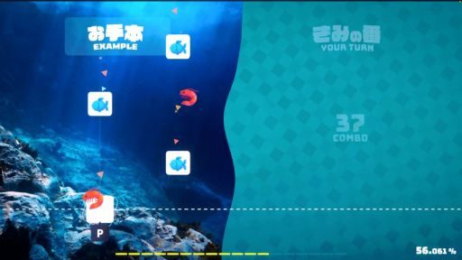 画像ギャラリー No.004のサムネイル画像 / 生き物の配置とキーの割り当てを覚えて挑む暗記系ひっくり返しリズムゲーム「リズフリたん！Rhythmic Flip (Re)Turn」，Steamで配信開始