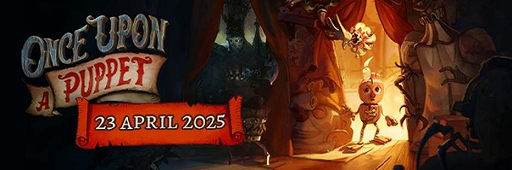 画像ギャラリー No.001のサムネイル画像 / 魔法の手袋を操作し,人形を糸で操って冒険する。2.5Dパズルプラットフォーマー「Once Upon a Puppet」,4月23日発売決定