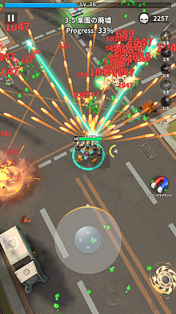 画像ギャラリー No.025のサムネイル画像 / メカをカスタマイズしてゾンビの群れを蹴散らせ! ローグライクアクション「メカアサルト」で自分だけのメカを作り上げよう【PR】