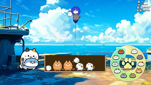 画像ギャラリー No.005のサムネイル画像 / かわいすぎる猫ちゃんたちをくっつけていく。落ちものマージパズル「ぷにゃん」,PC版を3月25日にSteamで配信