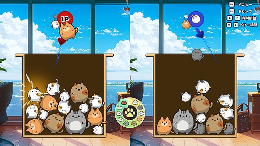 画像ギャラリー No.008のサムネイル画像 / かわいすぎる猫ちゃんたちをくっつけていく。落ちものマージパズル「ぷにゃん」,PC版を3月25日にSteamで配信