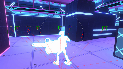 画像ギャラリー No.004のサムネイル画像 / チーターのチーターたちによる戦い! チート使いまくりのマルチプレイFPS「Cheaters Cheetah」リリース