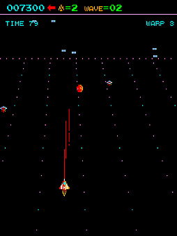 ²èÁü¥®¥ã¥é¥ê¡¼ No.002¤Î¥µ¥à¥Í¥¤¥ë²èÁü / Ç÷¤êÍè¤ë̵¿ô¤ÎŨUFO¤ò·â¤ÁÍî¤È¤¹¡£1983ǯ¤ËKONAMI¤«¤éȯÇ䤵¤ì¤¿STG¡Ö¥¸¥å¥Î¥Õ¥¡¡¼¥¹¥È¡×¤¬¥¢¡¼¥±¡¼¥É¥¢¡¼¥«¥¤¥Ö¥¹¤Ç3·î13Æü¤ËÇÛ¿®