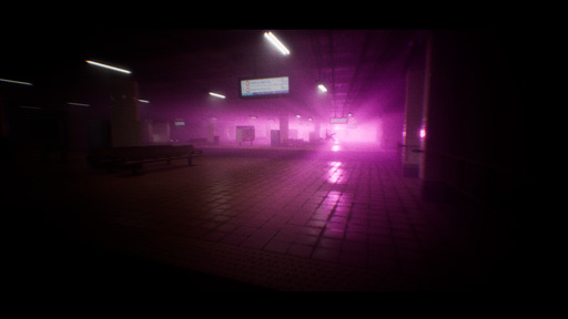 画像ギャラリー No.003のサムネイル画像 / 死体袋の異形から逃げ,地下鉄駅から脱出せよ。短編“リミナル&コズミックホラー”「HOLE:Bottomless」が本日リリース