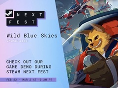 「Wild Blue Skies」，デモ版をSteamで配信開始。1990年代のクラシックなレールシューティングを現代的にアレンジした3DシューティングADV