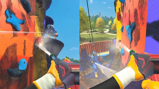 画像ギャラリー No.002のサムネイル画像 / 「PowerWash Simulator 2」,吊り下げ式の昇降機や床用クリーナーなど,新要素が多数登場するゲームプレイトレイラーを公開