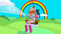 画像ギャラリー No.003のサムネイル画像 / 「PowerWash Simulator 2」のDLC,「アドベンチャー・タイム」スペシャルパックが公開に。高圧洗浄機を手に王国をピカピカにしよう