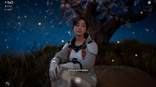 画像ギャラリー No.005のサムネイル画像 / miHoYo創設者の新会社が贈る,AIとの自然会話で1人の女性を救う新ジャンルゲーム「Whispers from the Star」,8月15日リリース