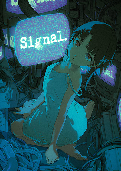 画像ギャラリー No.001のサムネイル画像 / 「serial experiments lain」二次創作ゲーム「//signal.」,4月30日に発売。公式が発布する二次創作規約に準拠したオカルティックRPG