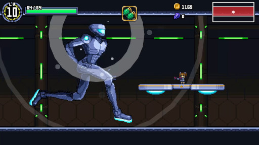 画像ギャラリー No.004のサムネイル画像 / 新作メトロイドヴァニア「ローリングスター」,Steamでリリース。引きこもりの主人公が,コロニー奪還を目指してエイリアンと戦う