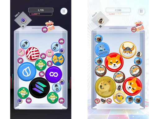 画像ギャラリー No.005のサムネイル画像 / 暗号資産を題材としたマージ系パズル「Road to Bitcoin」，スマホ向けにリリース。OSHIトークンやUSDCが抽選で当たるキャンペーンを開催