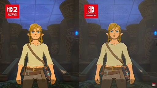 画像ギャラリー No.002のサムネイル画像 / 「ゼルダの伝説 ブレス オブ ザ ワイルド」Switch 2 EditionとSwitch版を比較する特別映像を米任天堂が公開。ZELDA NOTESの機能も解説