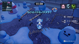 画像ギャラリー No.006のサムネイル画像 / 「オバケイドロ２」，冬模様マップ第2弾を本日18：00に配信。大雪に見舞われたオバケノ運動場で隠れたニンゲンを見つけ出そう