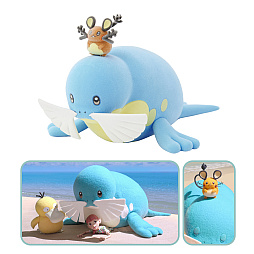 画像ギャラリー No.002のサムネイル画像 / 「ポケモンコンシェルジュ」をテーマにした新グッズが登場。トドグラー＆デデンネのペーパーウェイトがカワイイ
