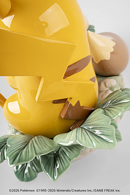 画像ギャラリー No.010のサムネイル画像 / ピカチュウ&イーブイの100万円のオブジェが登場。288体限定制作となる精緻な作品