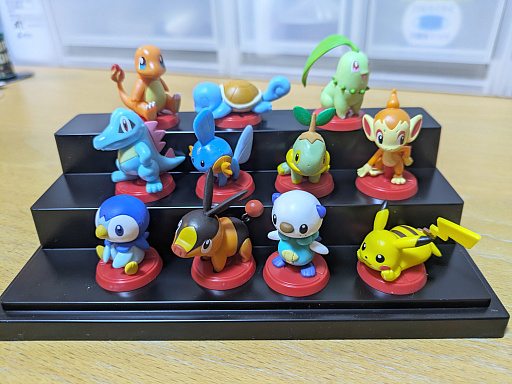 画像ギャラリー No.009のサムネイル画像 / 「ポケモン」御三家をラインナップしたチョコエッグ,本日発売。さっそく20個買って開封してみた。全16種+シークレットは揃うのか?