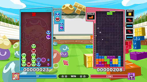 画像ギャラリー No.008のサムネイル画像 / 「ぷよぷよテトリス2S」,Nintendo Switch 2で本日発売。新モード「いっしょにぷよテト」を追加し,おすそわけ通信にも対応