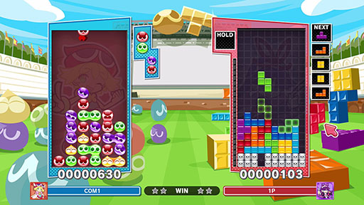 画像ギャラリー No.009のサムネイル画像 / 「ぷよぷよテトリス2S」,Nintendo Switch 2で本日発売。新モード「いっしょにぷよテト」を追加し,おすそわけ通信にも対応