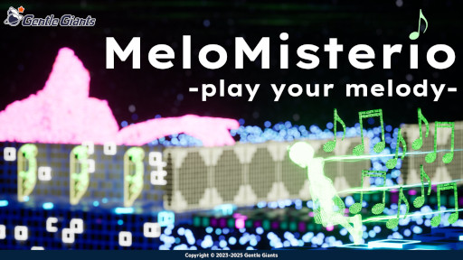 ���������꡼ No.004�Υ���ͥ������ / �ץ쥤�䡼����¨���β��ڤ��Ѵ�����롣3D����������MeloMisterio -play your melody-�ס�Steam���ȥ��ڡ��������