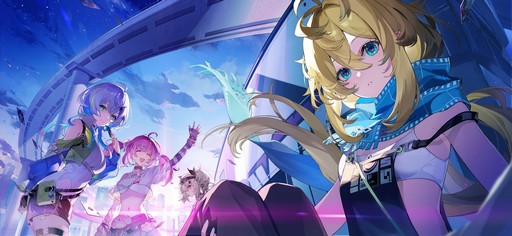 画像ギャラリー No.001のサムネイル画像 / バイクに乗った美少女が近未来都市を爆走。絆を育む新作スマホRPG「チェイシング・カレイドライダー」先行体験会レポート