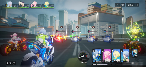 画像ギャラリー No.015のサムネイル画像 / バイクに乗った美少女が近未来都市を爆走。絆を育む新作スマホRPG「チェイシング・カレイドライダー」先行体験会レポート