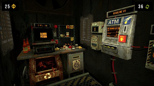 画像ギャラリー No.002のサムネイル画像 / 「Balatro」と「Buckshot Roulette」にインスパイアされた新作スロットホラー「CloverPit」,Steamで体験版を配信開始