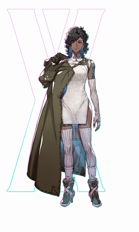 ���������꡼ No.004�Υ���ͥ������ / ��DAEMON X MACHINA TITANIC SCION�ס�����ι�Ĥθ���Ū�ʥ��С���Ҳ𤹤륭��饯�����ȥ쥤�顼�����