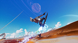 画像ギャラリー No.004のサムネイル画像 / オープンワールド型SFアクションADV「スター・オーバードライブ」,PS5パッケージ版を本日発売。謎に満ちた惑星をホバーボードで駆け巡れ