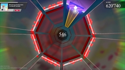 画像ギャラリー No.003のサムネイル画像 / 八角形の判定枠を採用したリズムゲーム「Estella」,Steamストアページを公開。惑星を巡る彗星として,音楽の旅に出発する